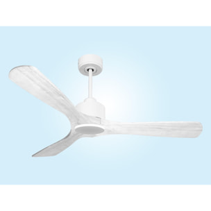 Ventilador de techo Wifi Motor DC Mando a Distancia Hypersilence Memoria NusaD132C0364892 PURLINE