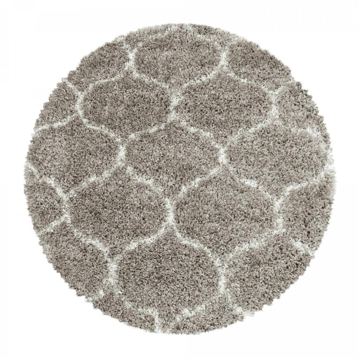 Tapis shaggy tissé motif scandinave SANI
