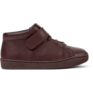 Botines - CAMPER Peu Touring - Burdeos - Cuero liso