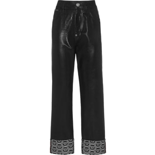 PHILIPP PLEIN Pantalones vaqueros Loose Fit MONOGRAM