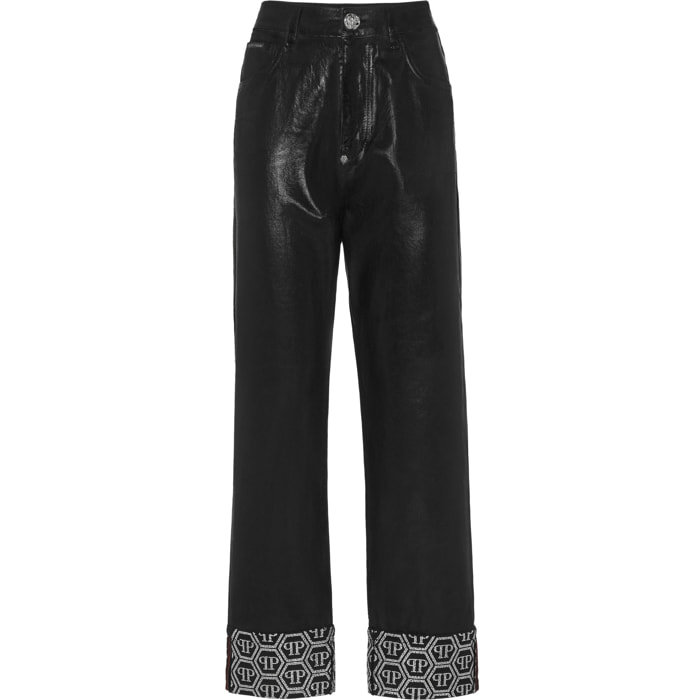PHILIPP PLEIN Pantalones vaqueros Loose Fit MONOGRAM