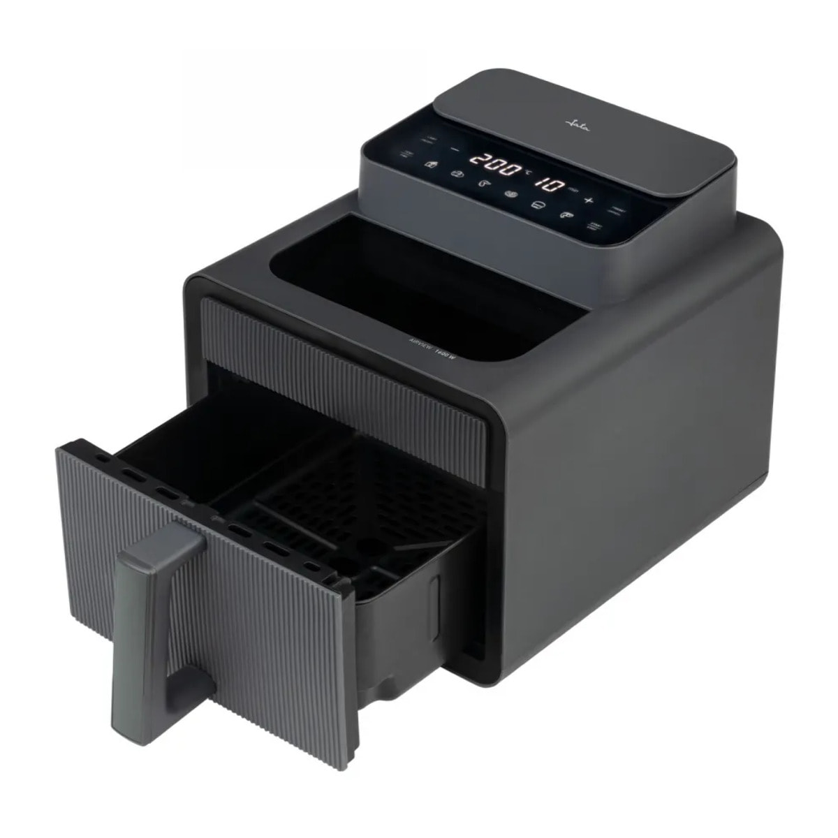 Freidora de aire JATA JEFR1270 de 5,8 litros. Digital. 6 programas de cocinado. Con ventana para ver los alimentos