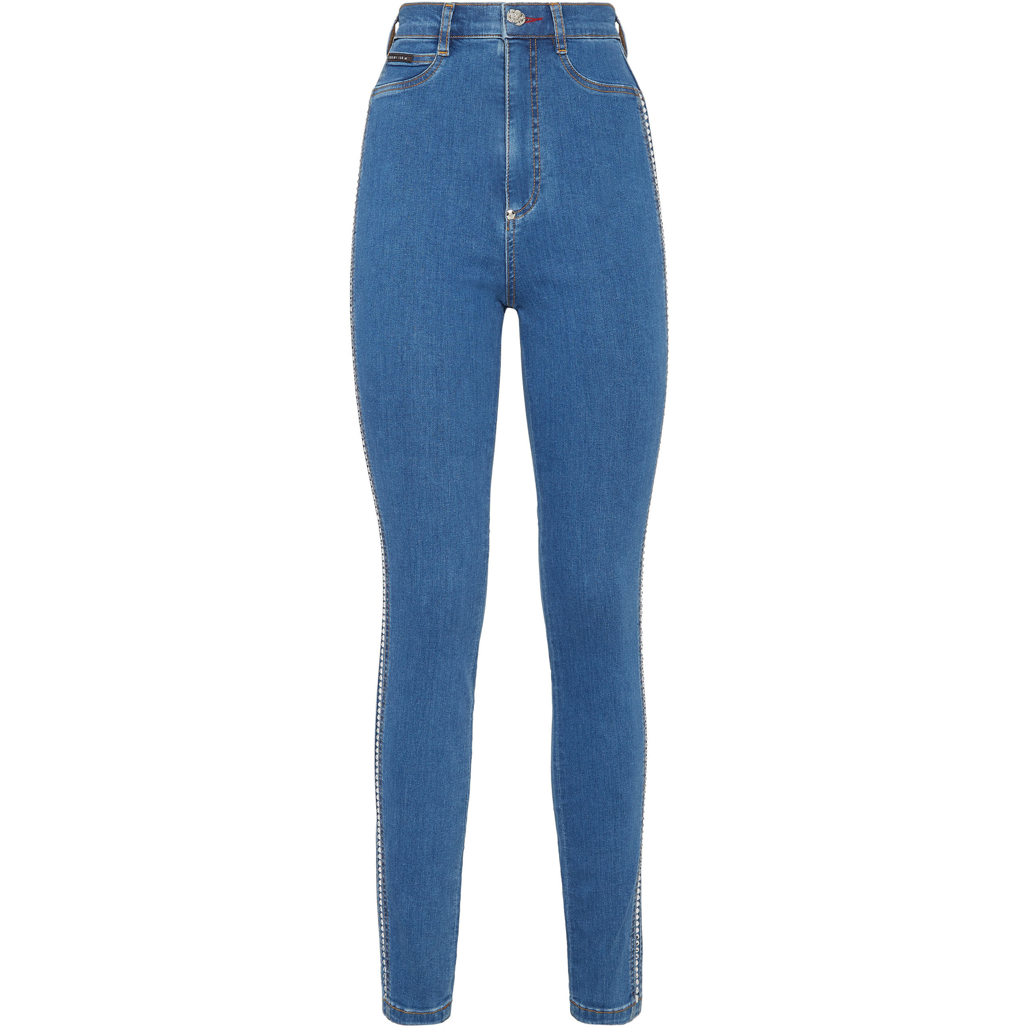 PHILIPP PLEIN Jegging de cintura alta