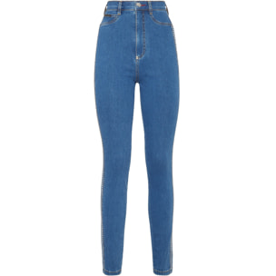 PHILIPP PLEIN Jegging de cintura alta