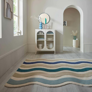Tapis en laine festonné CASCADE