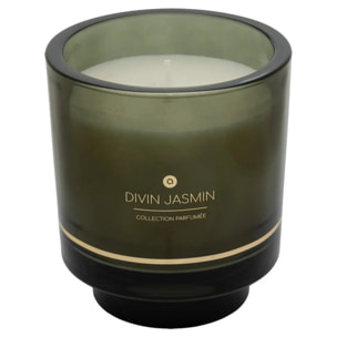 Bougie parfumée Ilae 225g pot verre jasmin
