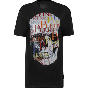 PHILIPP PLEIN T-Shirt Round Neck SKULL
