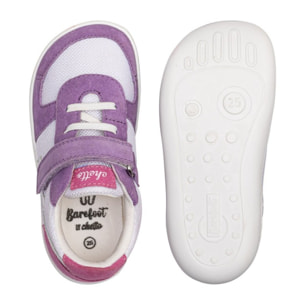 DEPORTIVO RAYO BAREFOOT BLANCO/MORADO – FLEXIBILIDAD TOTAL