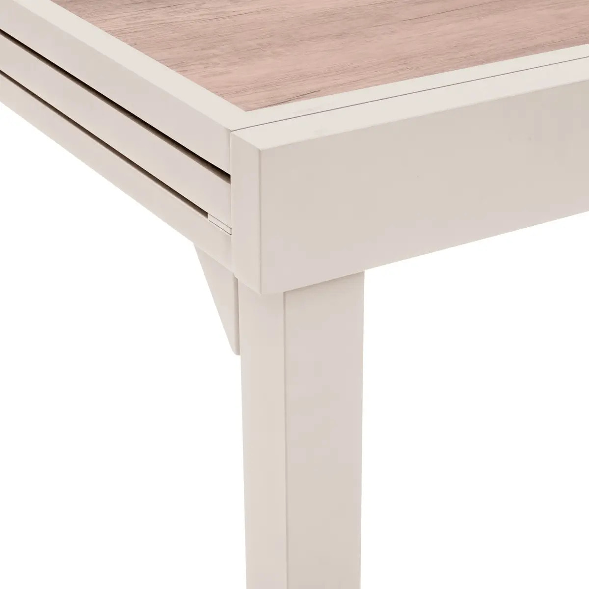 Table de jardin 12 places Piazza extensible argile