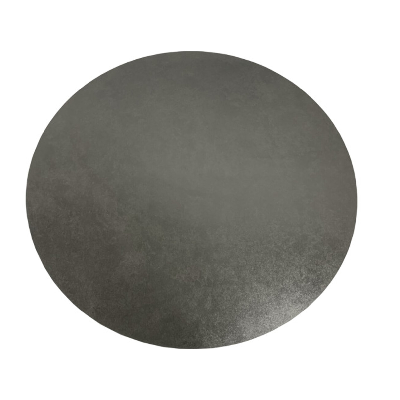 Table basse ronde en céramique & métal - FANNY