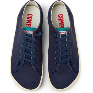 Sneakers - CAMPER Peu Rambla Vulcanizado - Blu - Tessuto naturale