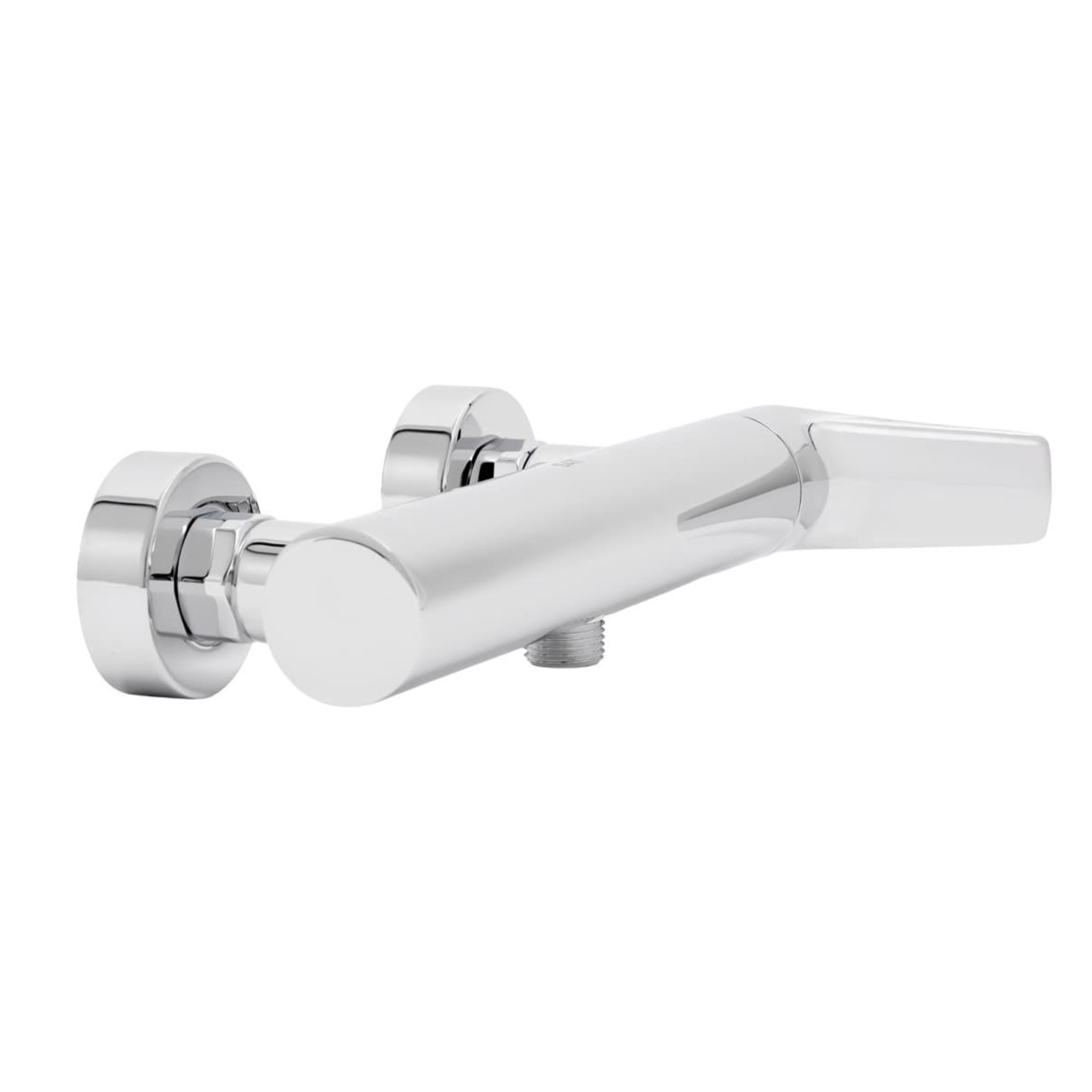 Infinitio mitigeur de douche monocommande mural, sans ensemble de douche, chrome SATBSINF268 avec une garantie de 5 ans