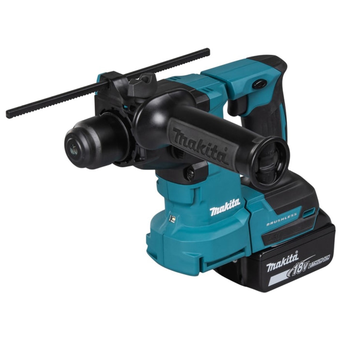 Perforateur SDS-PLUS LXT ® - MAKITA - avec 2 batteries 18V 5Ah - chargeur - MAKPAC - DHR183RTWJ