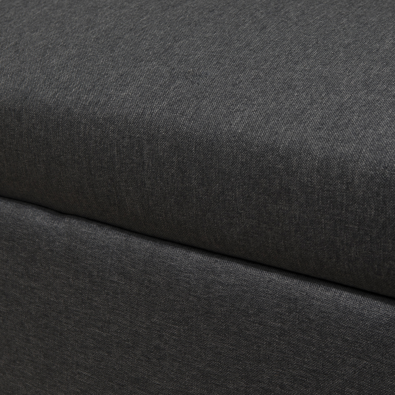 Canapé d'angle convertible CLARK 3 places gris chiné