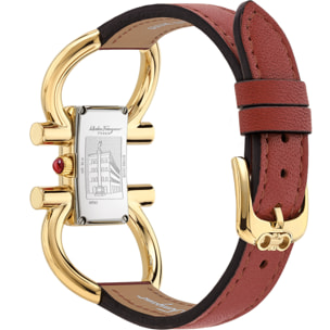 Ferragamo Orologio Analogico Al Quarzo Double Gancini