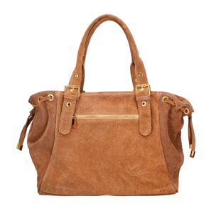 Borsa a mano da donna Made in Italy - Modello Celeste Plus - 100% pelle - 20.0 x 28.5 x 41.0 cm