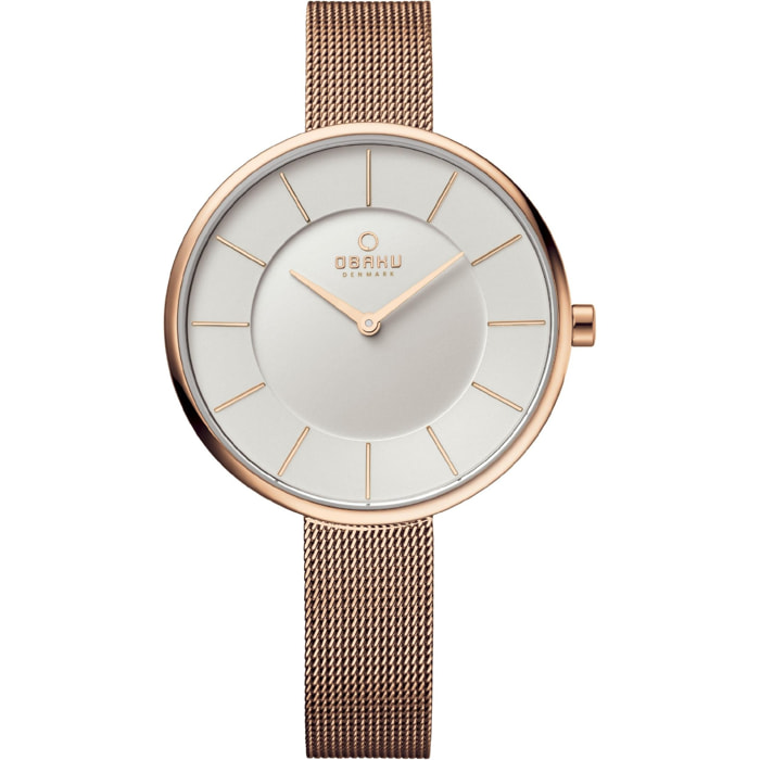 Orologio OBAKU argento-acciaio