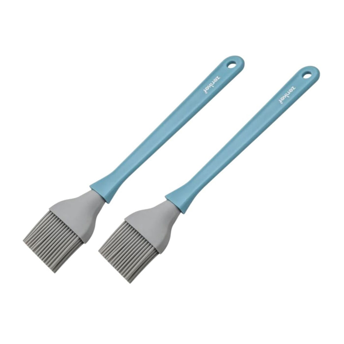 Ensemble de 2 Pinceaux de cuisine et de pâtisserie 25 cm en poils silicone Zenker Sweet Sensation