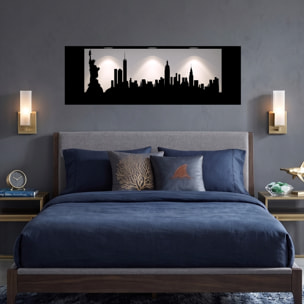 Stickers muraux 3D | Sticker Mural Autocollant effet 3D New-York - Stickers adhésifs 3D Chambre Salon Trompe l'oeil
