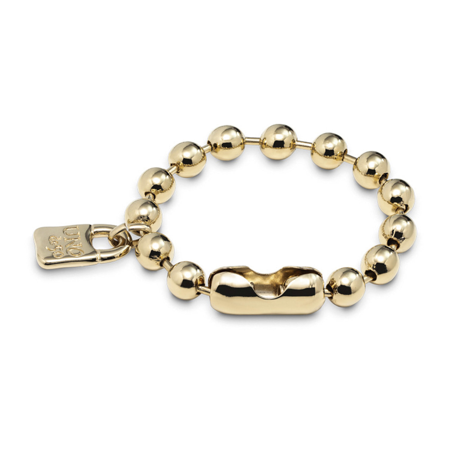 Pulsera Copito de nieve DORADO XL