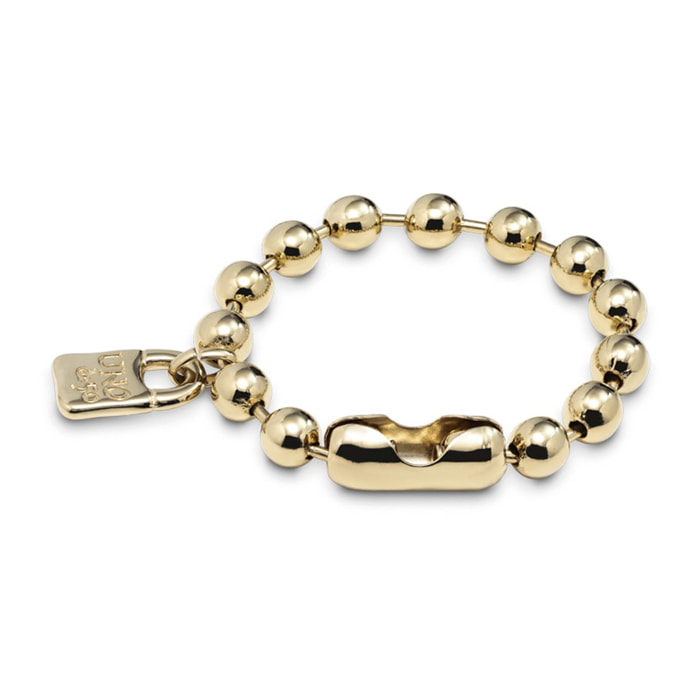 Pulsera Copito de nieve DORADO XL