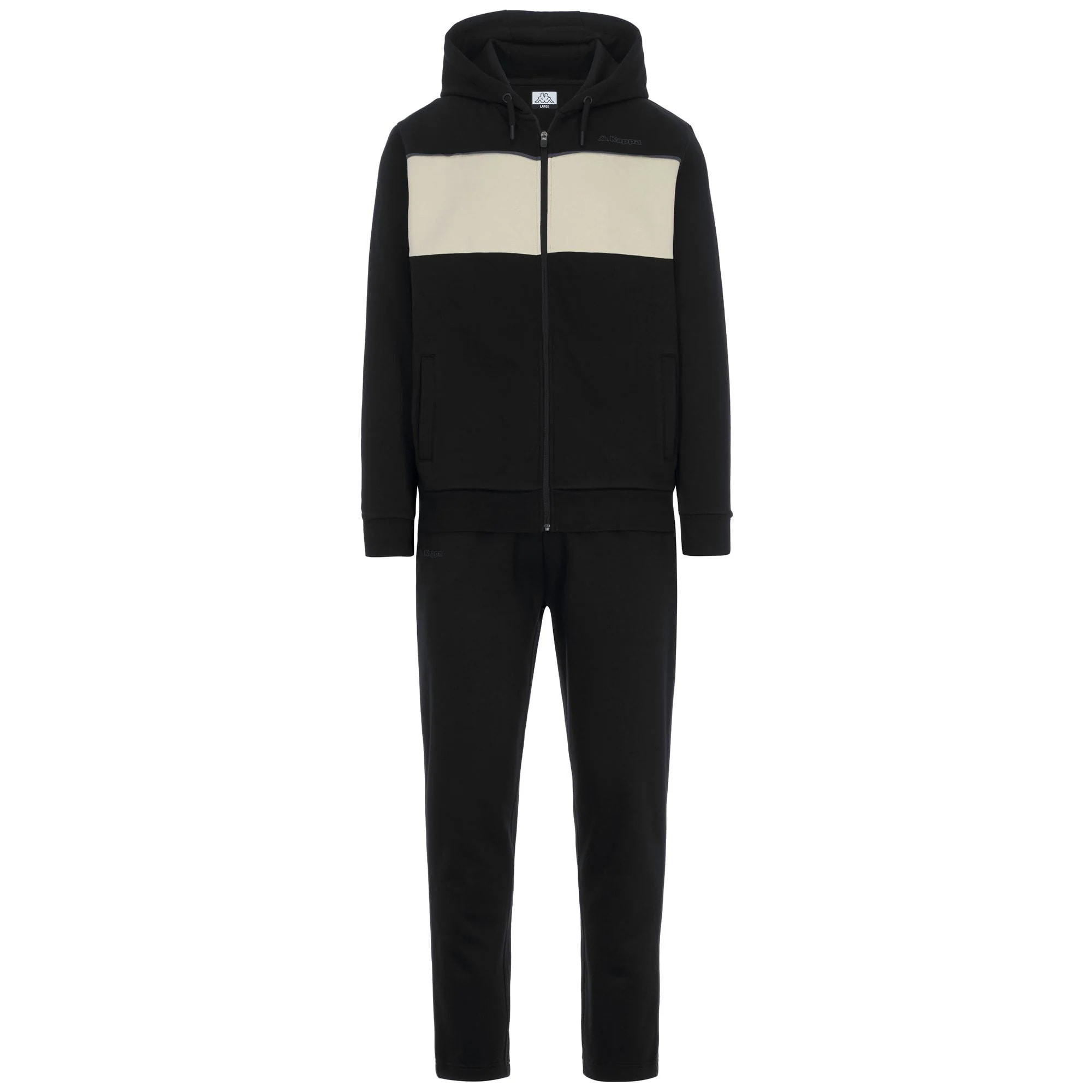 Kappa - Tute Sportive Uomo Nero - Logo Furi