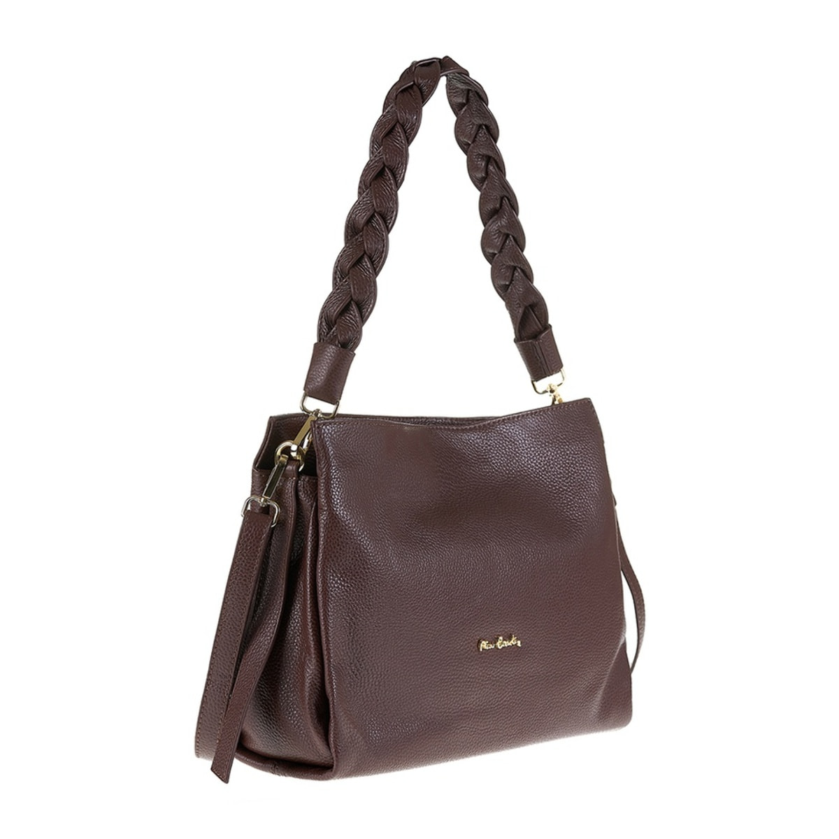 Borsa a spalla da donna Made in Italy - Modello Aurelia Elite - 100% pelle - 30.0 x 25.0 x 12.0 cm