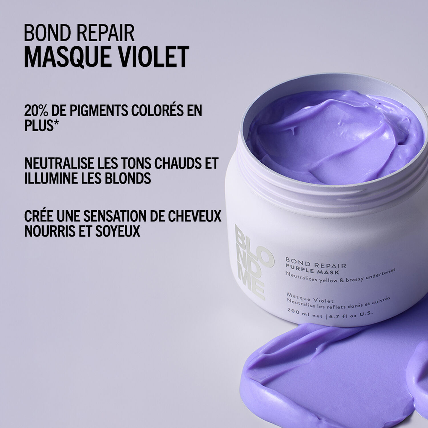 BlondMe - Masque Violet 200 ml