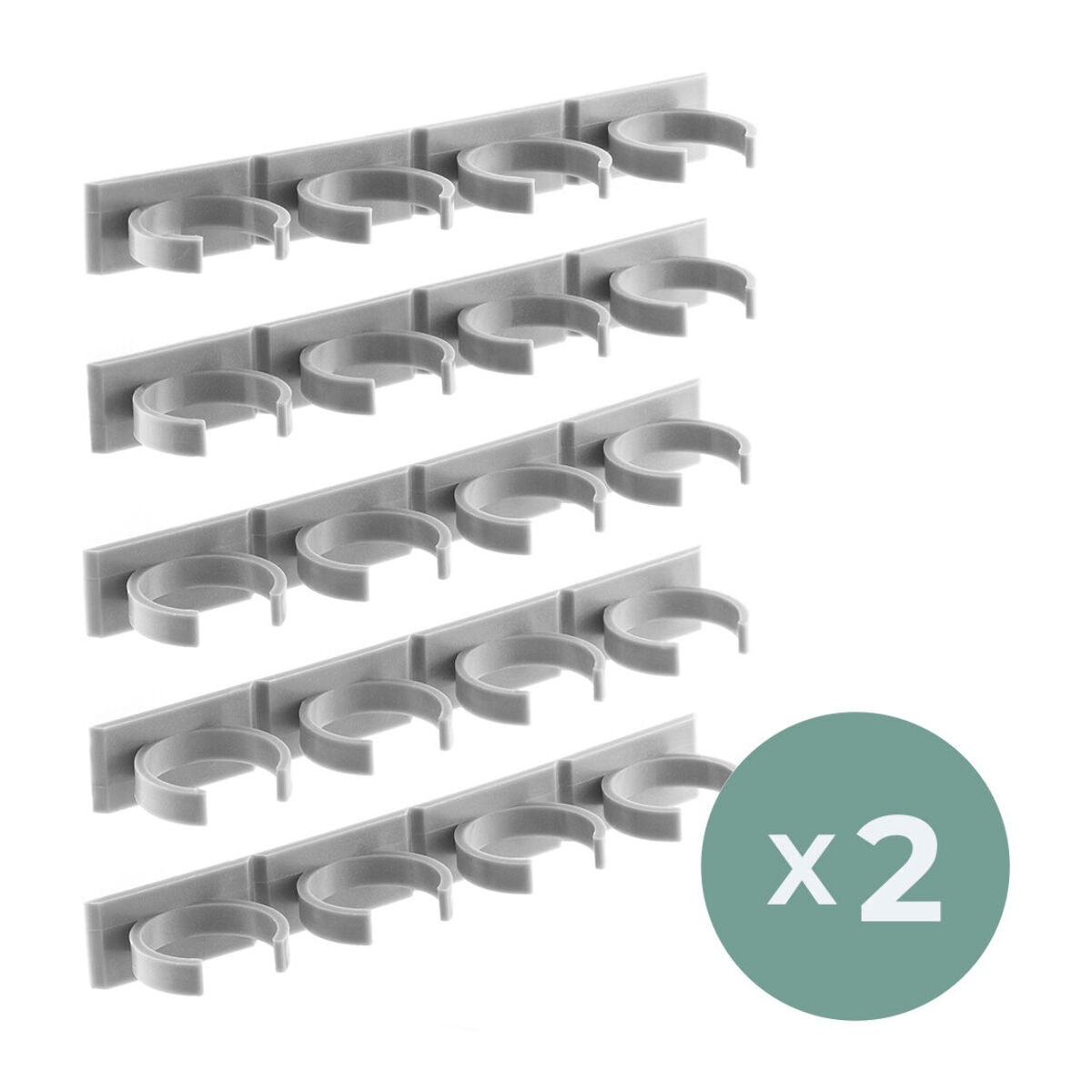 Pack Sistema per Organizzare Spezie Adesivo e Divisibile InnovaGoods (2 unità)