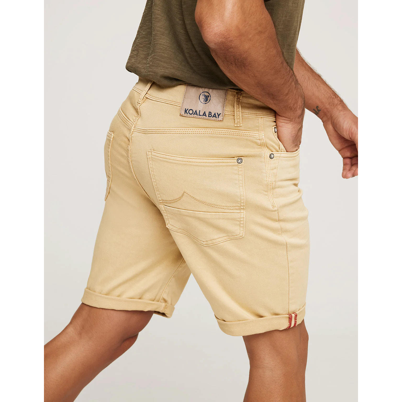 Bermuda Denim Camel - Palm Beach