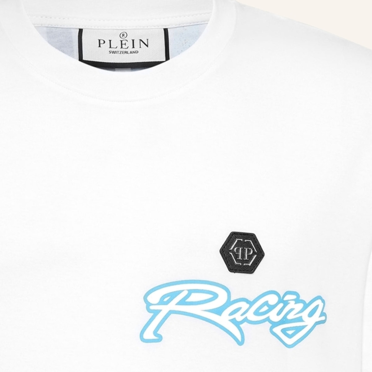 PHILIPP PLEIN T-Shirt Round Neck HEXAGON