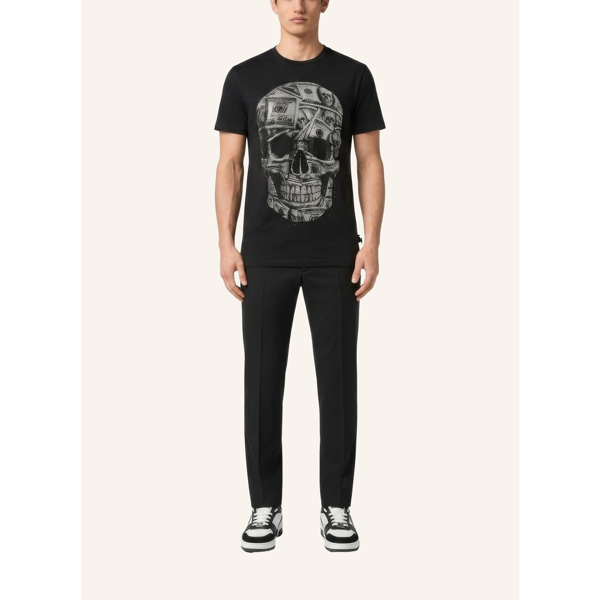 PHILIPP PLEIN T-shirt girocollo a maniche corte SKULL