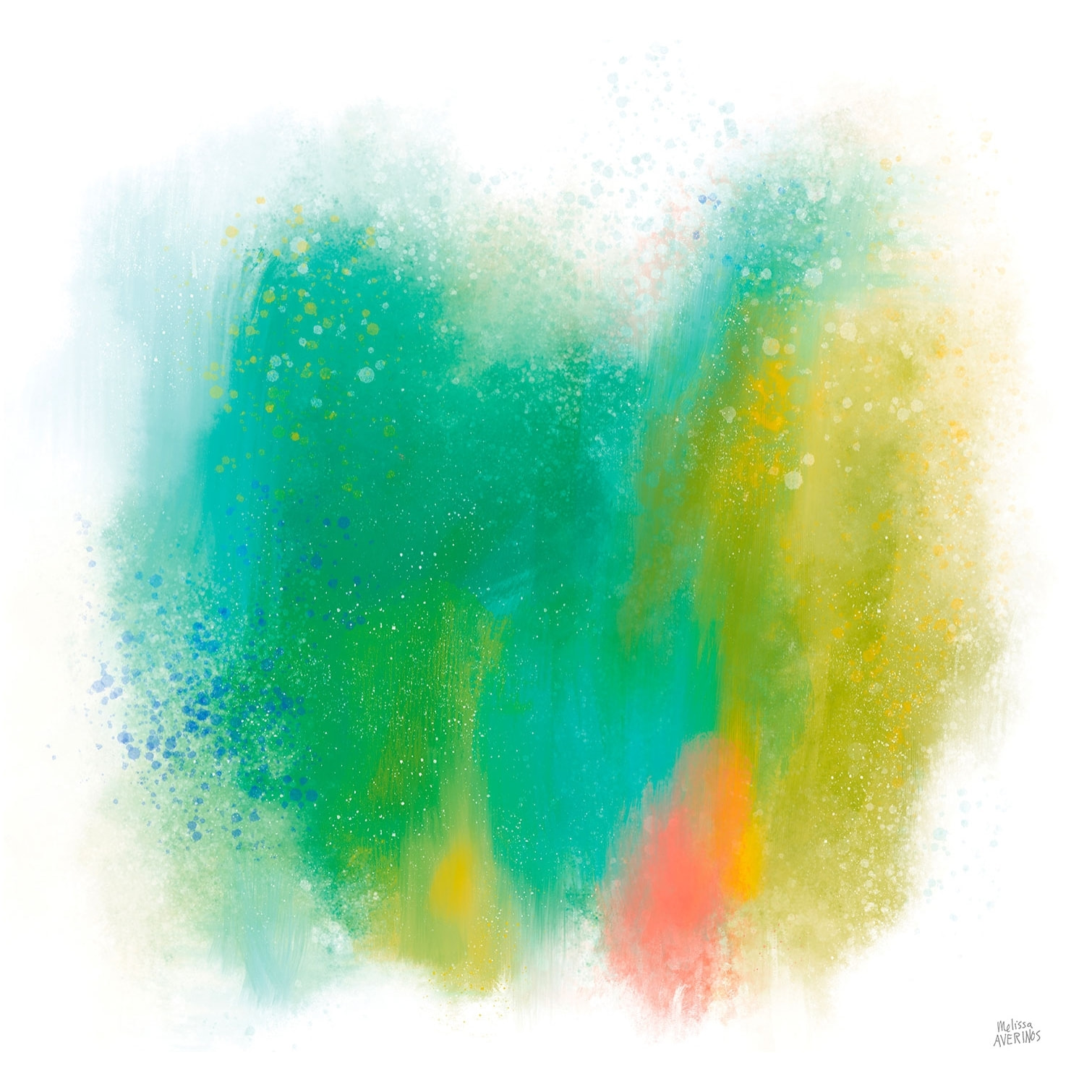 Tableau happy green Tableau plexiglas