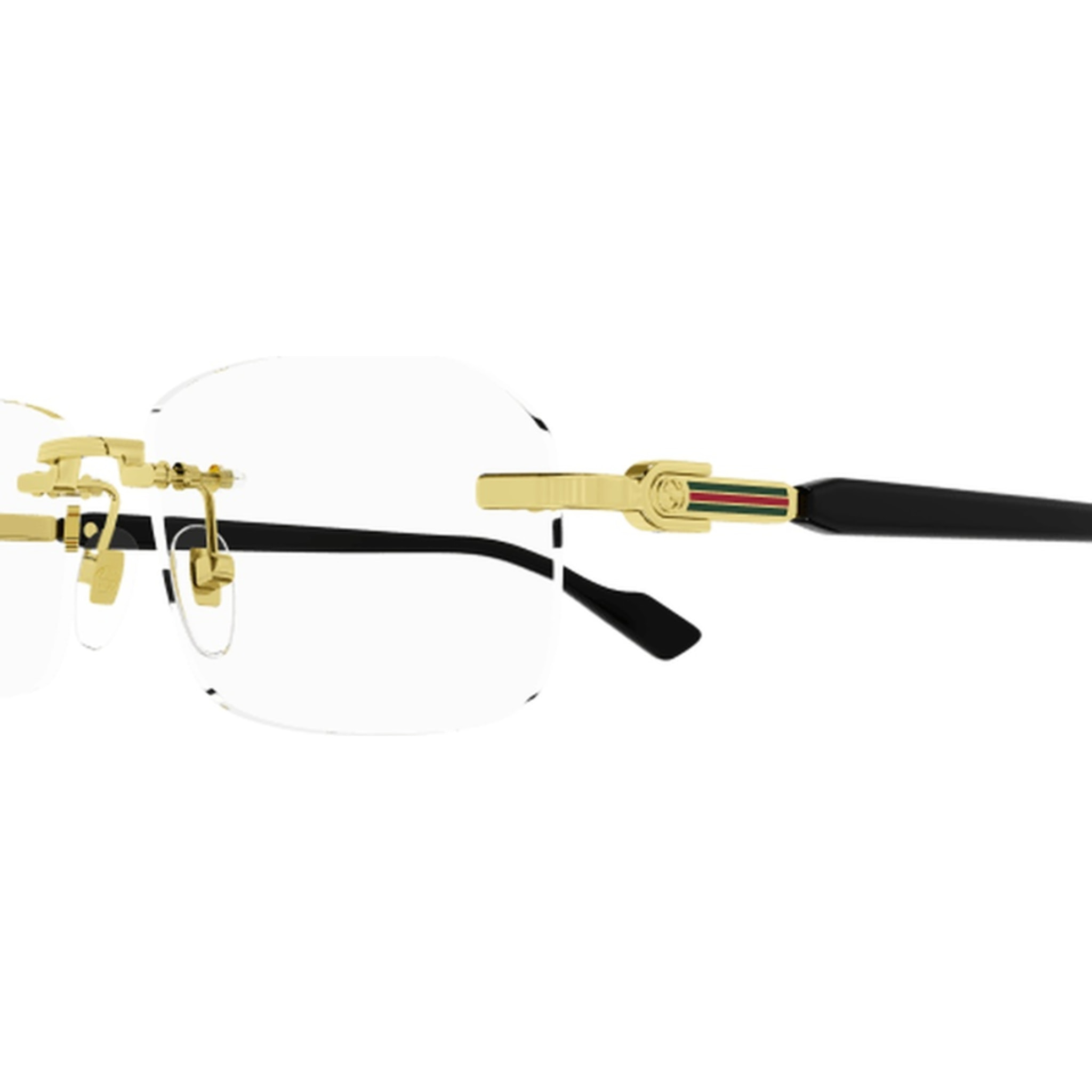 Gafas de Vista Gucci GG1221O-001 de Metal Hombre 56 mm