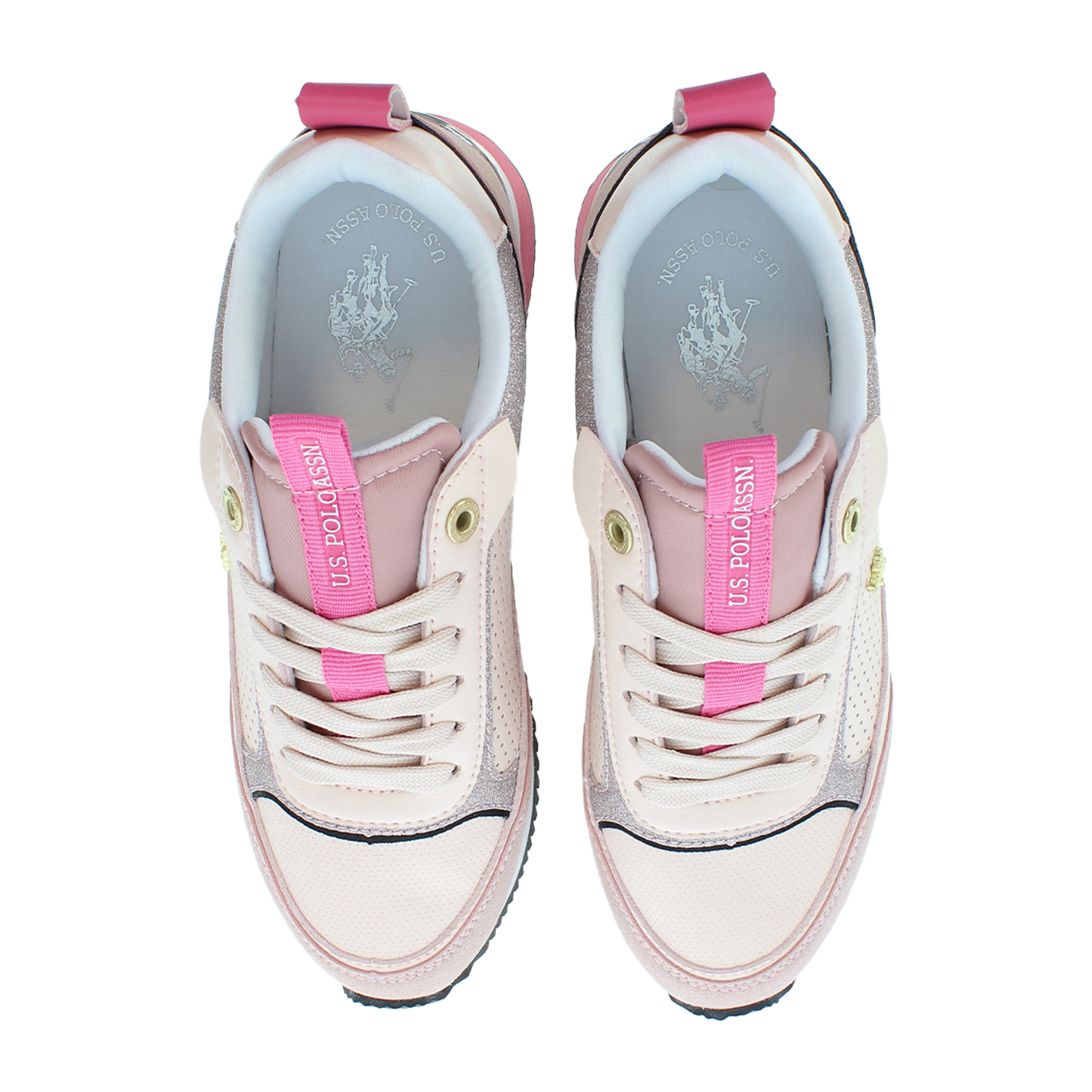 U.S. Polo Assn. - Sneakers FRISBY003W4YN1 in sintetico per donna