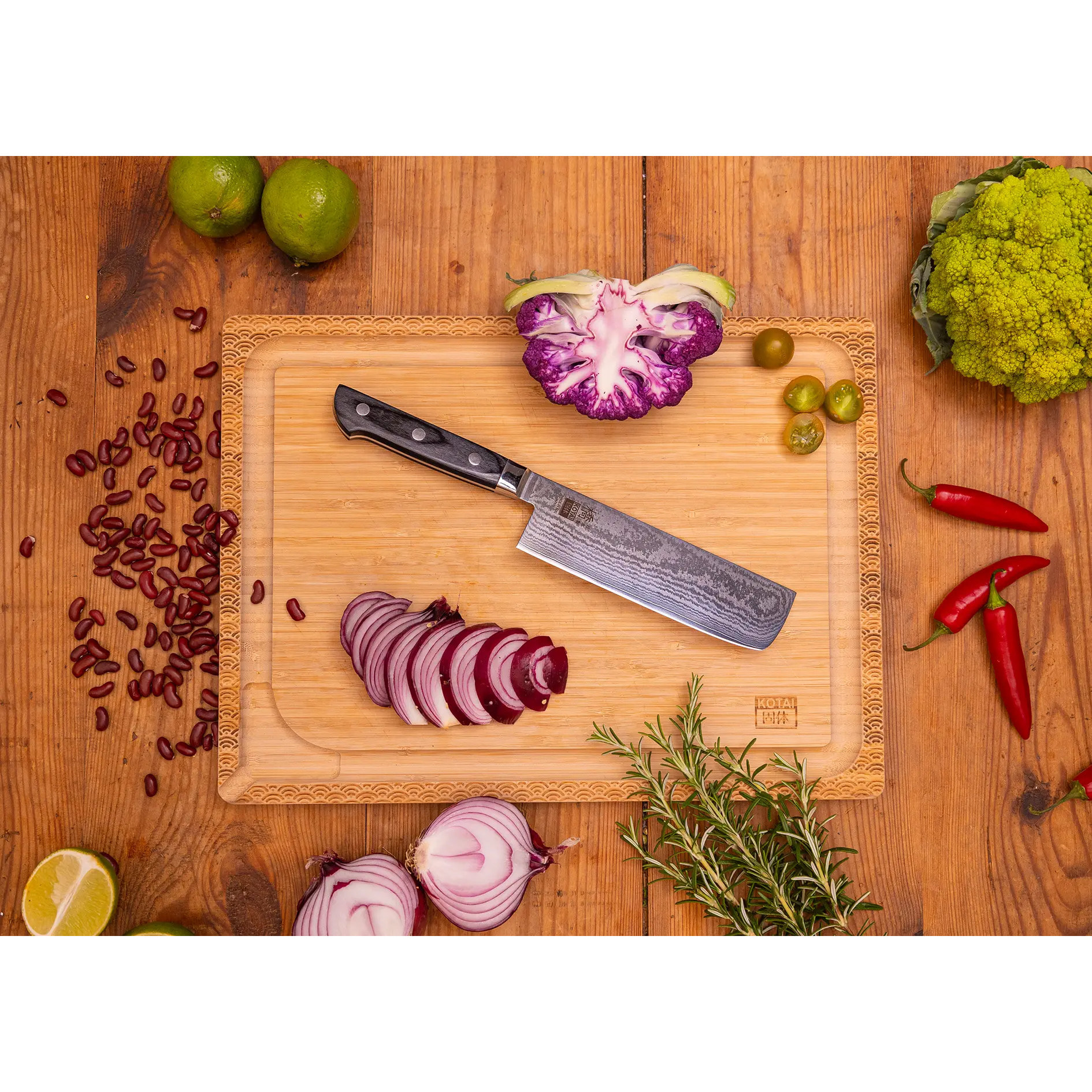 Cuchillo Nakiri 160 mm - Collection Hashi Damas