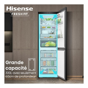 Réfrigérateur combiné HISENSE RB3K330SAIE FreshFit