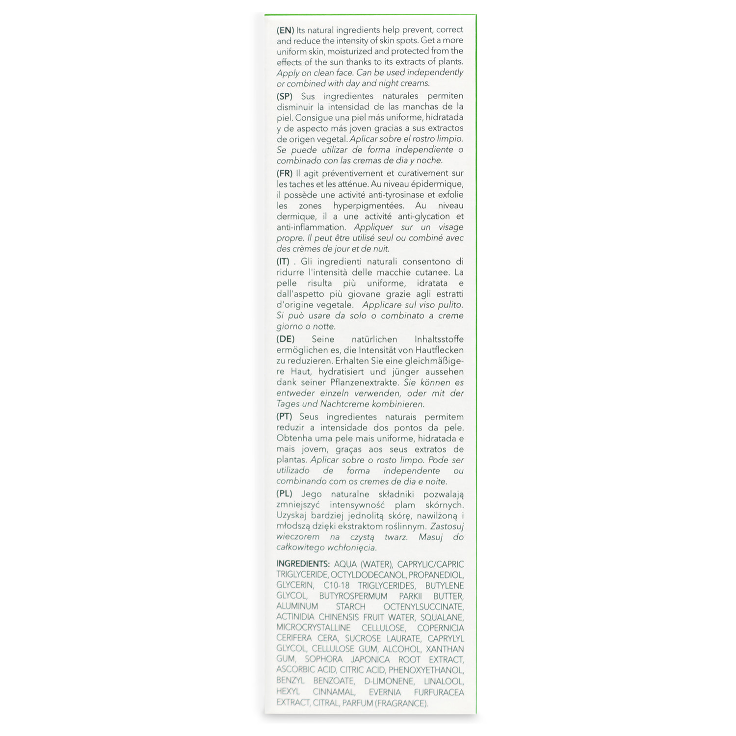 Serum bio dépigmentant - 30 ml - tous types de peaux