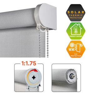 Enrollable XXL SCREEN PRO Solar Gris