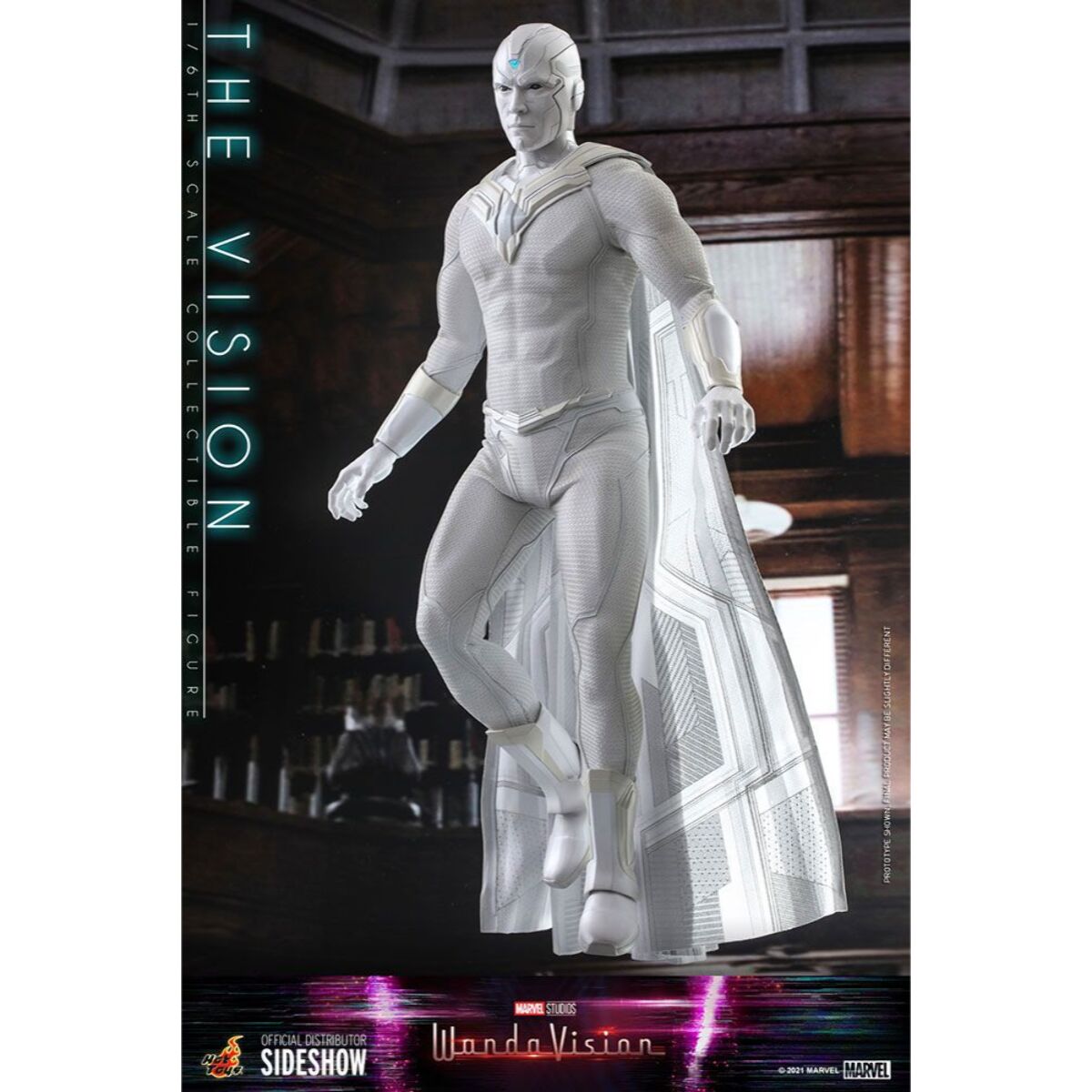 Wandavision Television Masterpiece Action Figura 1/6 The Vision 31 Cm Hot Toys