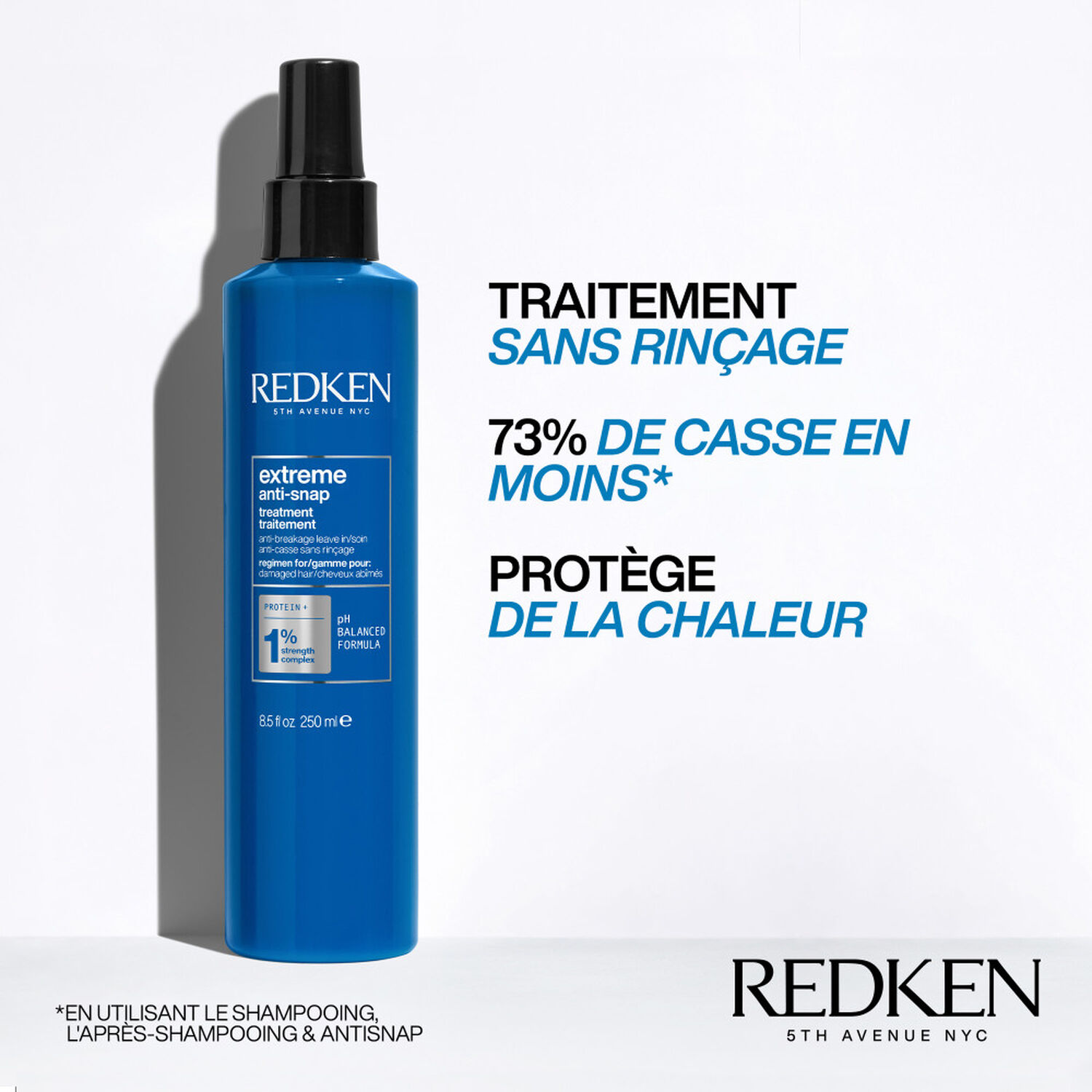 Extreme - Soin Sans Rinçage Anti-Snap Pour Cheveux Cassants 250 ml