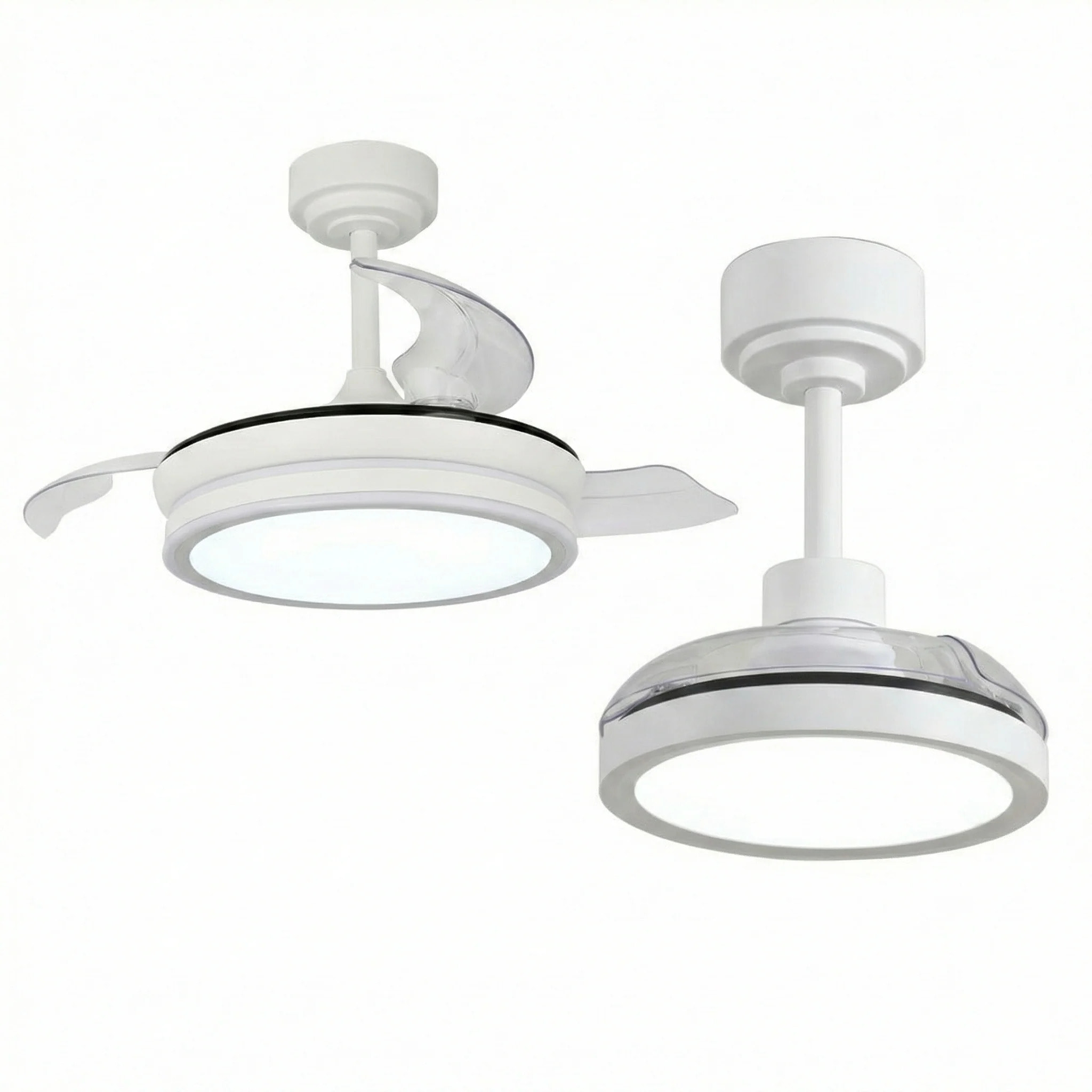 Ventilateur Plafond LED BRYSEA D63CM Blanc