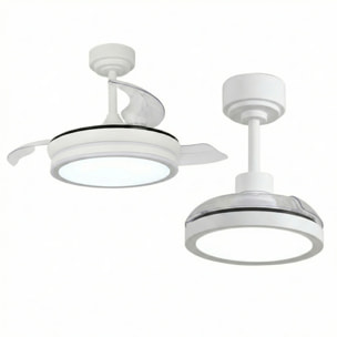 Ventilateur Plafond LED BRYSEA D63CM Blanc