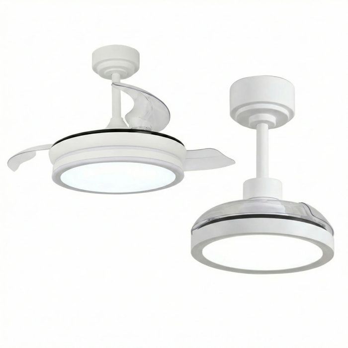 Ventilateur Plafond LED BRYSEA D63CM Blanc