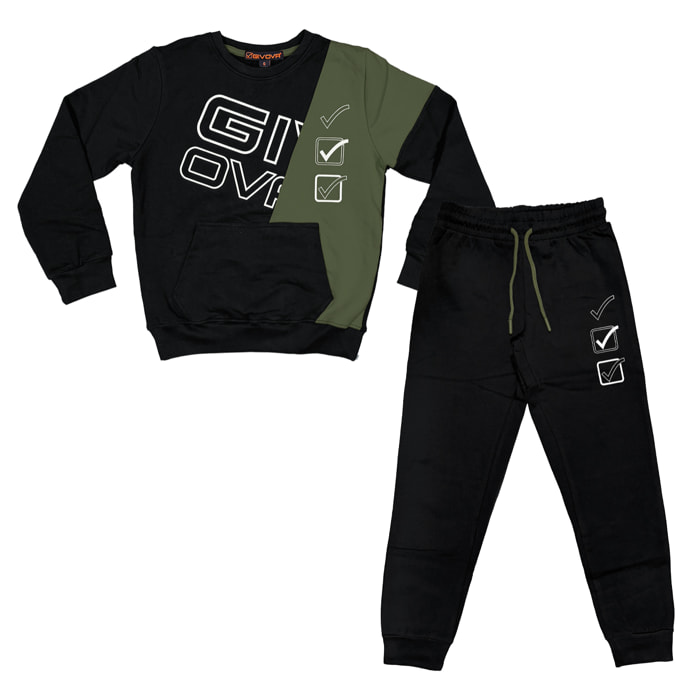 Tuta Bimbo GIVOVA 3 / 7 Anni Cotone Felpato Invernale