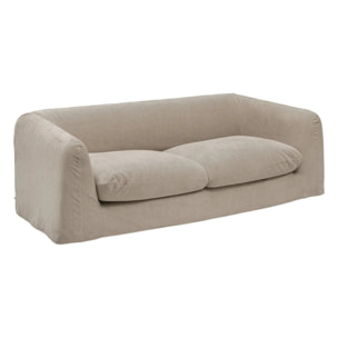 Canapé "Emile" 3 places beige