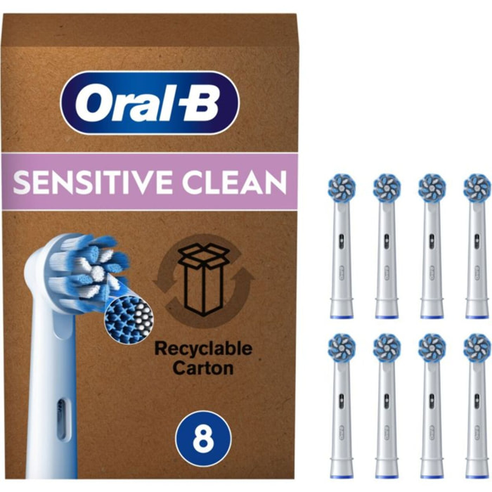 Brossette dentaire ORAL-B Sensitive Clean X-Filaments 8er FFU