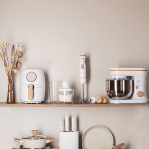 Bergner NATURALLY Tostadora de 2 rebanadas 700W y 7 velocidades