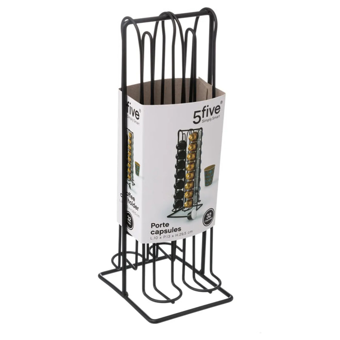 Porte-capsules x32 noir