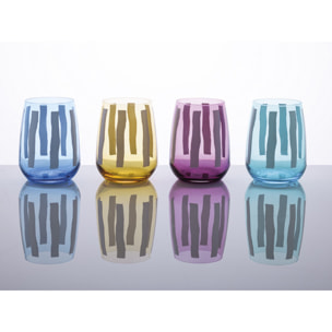 Set 6 bicchieri da acqua Fior di Loto